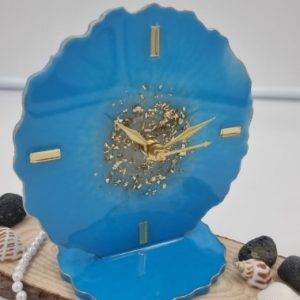 Premium stylish Luxury Table Sky Blue Clock