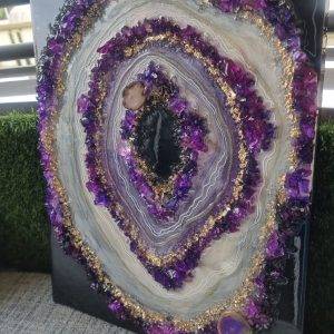 Resin Wall Art, Above bed wall decor