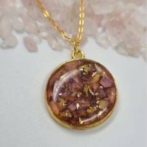 Resin Pink Jewellery