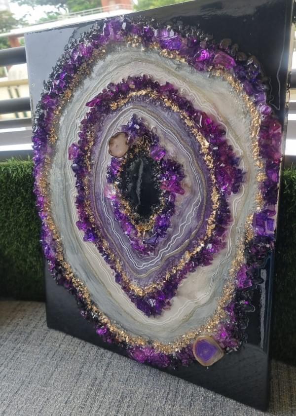 Resin Wall Art, Above bed wall decor